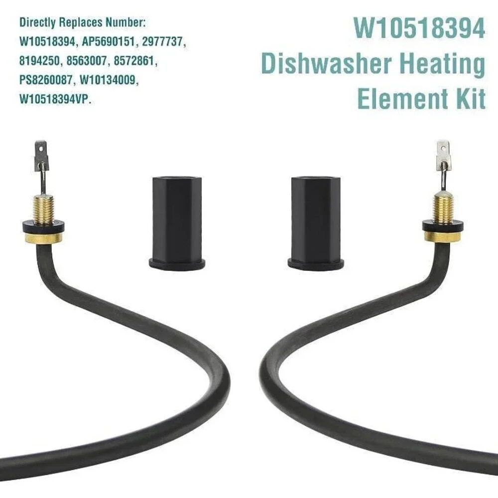 W10518394 W10441445 Dishwasher Heating Element for Whirlpool Kenmore Maytag
